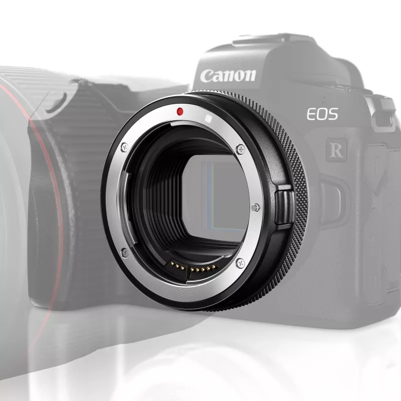 Lens Adapter Canon EF-EOS R Control Ring Mount Adapter