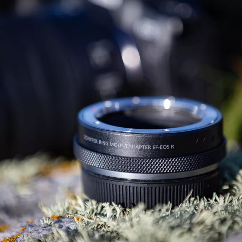 Lens Adapter Canon EF-EOS R Control Ring Mount Adapter