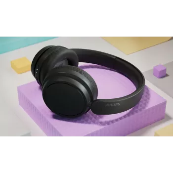 Philips 5000 series TAH5209BK/00 headphones/headset Wireless Head-band Calls/Music Bluetooth Black