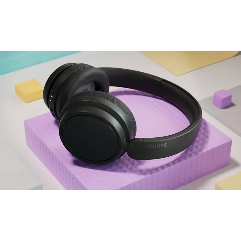 Philips 5000 series TAH5209BK/00 headphones/headset Wireless Head-band Calls/Music Bluetooth Black