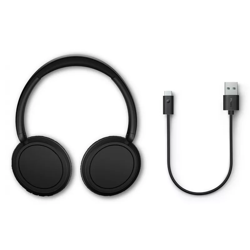 Philips 5000 series TAH5209BK/00 headphones/headset Wireless Head-band Calls/Music Bluetooth Black