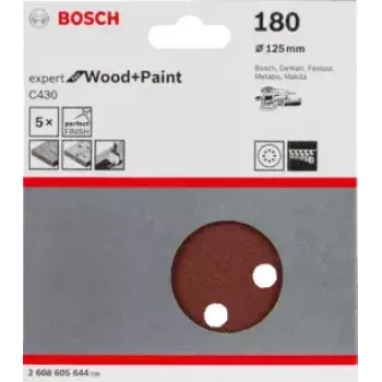 Sanding Discs Bosch C430 Expert for Wood and Paint