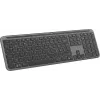 Logitech K950 Signature Slim Keyboard Office RF Wireless Bluetooth QWERTY Danish Finnish Nordic Swedish Graphite