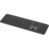 Logitech K950 Signature Slim Keyboard Office RF Wireless Bluetooth QWERTY Danish Finnish Nordic Swedish Graphite
