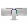 Samsung G95SC computer monitor 124.5 cm (49 inch) 5120 x 1440 pixels Dual QHD OLED Silver