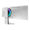 Samsung G95SC computer monitor 124.5 cm (49 inch) 5120 x 1440 pixels Dual QHD OLED Silver