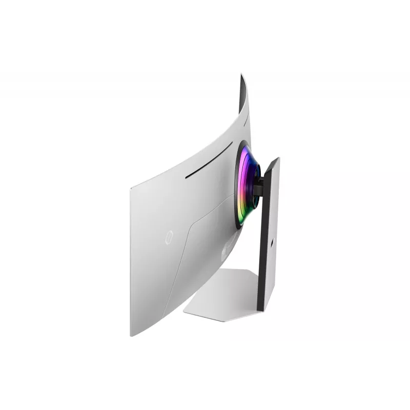 Samsung G95SC computer monitor 124.5 cm (49 inch) 5120 x 1440 pixels Dual QHD OLED Silver