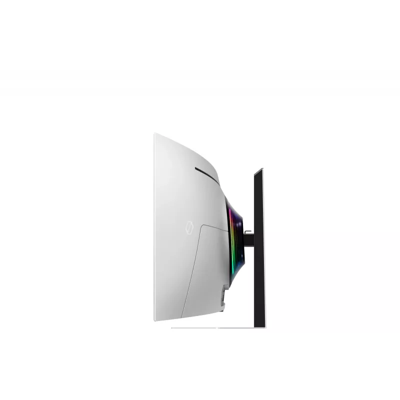 Samsung G95SC computer monitor 124.5 cm (49 inch) 5120 x 1440 pixels Dual QHD OLED Silver