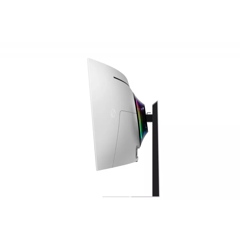 Samsung G95SC computer monitor 124.5 cm (49 inch) 5120 x 1440 pixels Dual QHD OLED Silver
