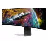 Samsung G95SC computer monitor 124.5 cm (49 inch) 5120 x 1440 pixels Dual QHD OLED Silver
