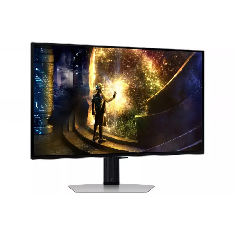 Samsung G61SD computer monitor 68.6 cm (27 inch) 2560 x 1440 pixels Quad HD OLED Silver