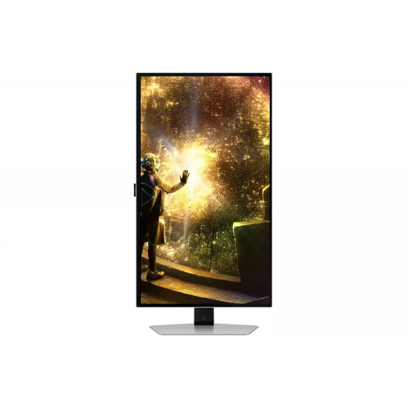 Samsung G61SD computer monitor 68.6 cm (27 inch) 2560 x 1440 pixels Quad HD OLED Silver