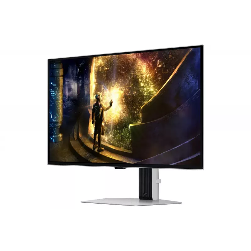 Samsung G61SD computer monitor 68.6 cm (27 inch) 2560 x 1440 pixels Quad HD OLED Silver