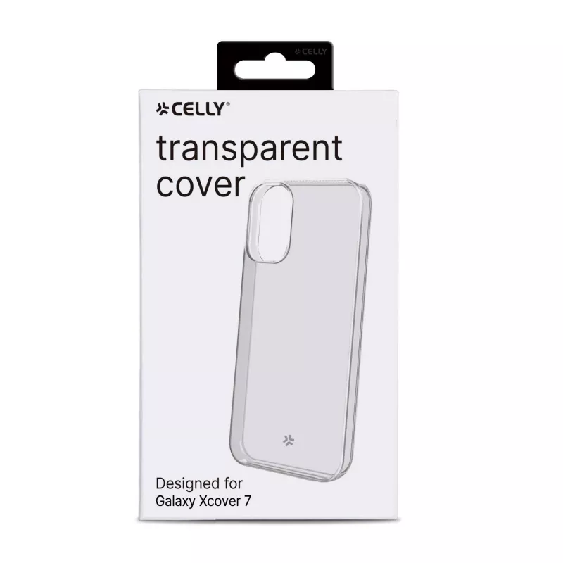 Cover Celly Galaxy Xcover 7 Transparent Monochromatic