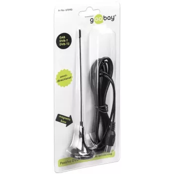 Antenna Goobay Passive DVB-T2 (HD) Mini Magnetic