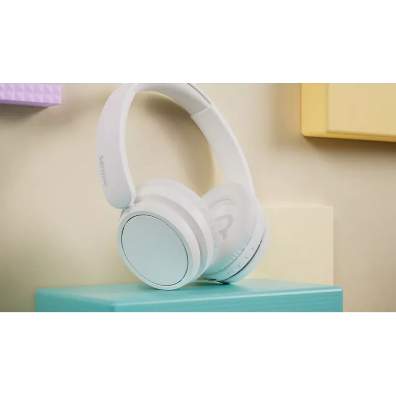 Philips 5000 series TAH5209WT/00 headphones/headset Wireless Head-band Calls/Music Bluetooth White