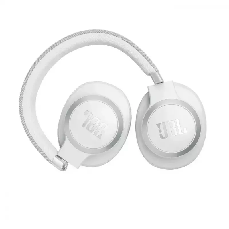 JBL Live 770NC Headset Wireless Head-band Calls/Music Bluetooth White