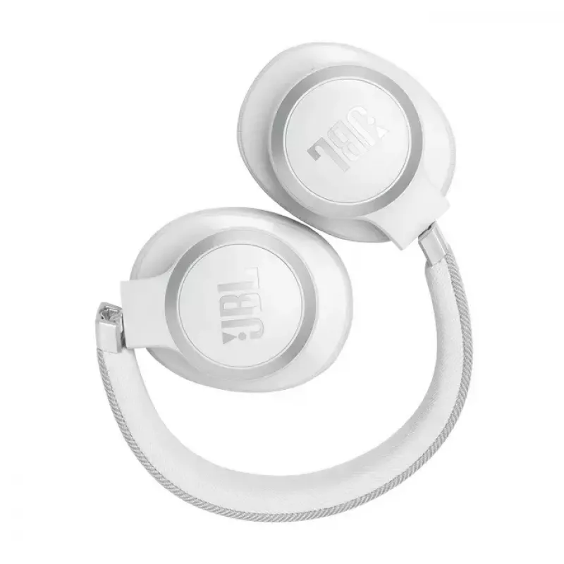 JBL Live 770NC Headset Wireless Head-band Calls/Music Bluetooth White
