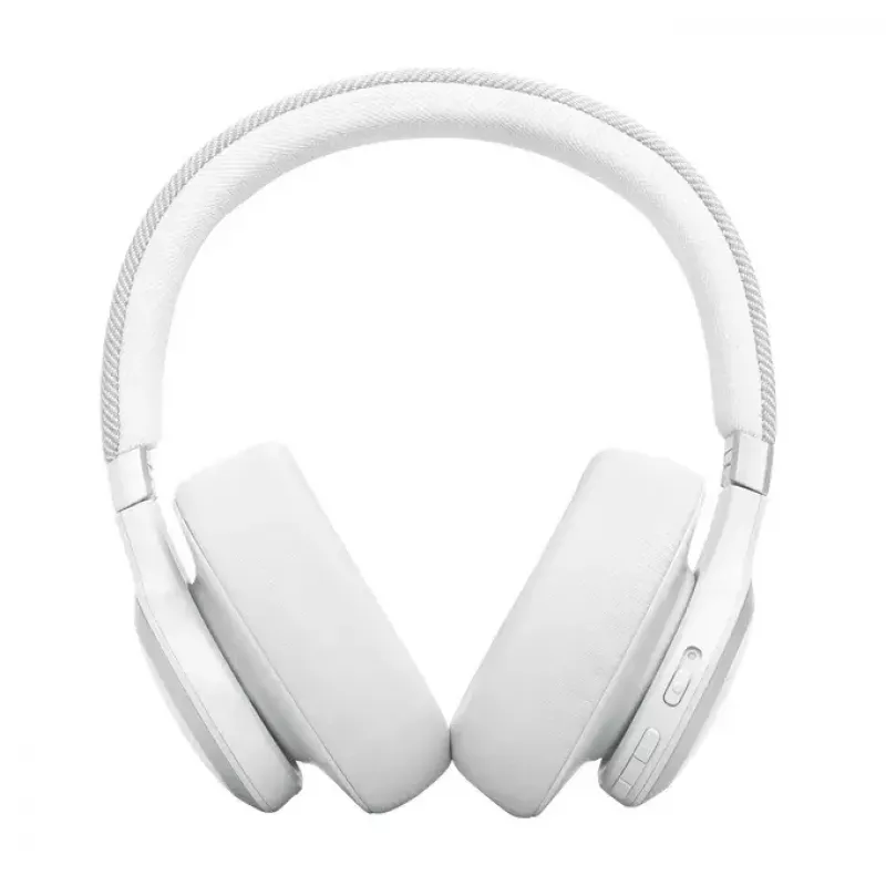 JBL Live 770NC Headset Wireless Head-band Calls/Music Bluetooth White
