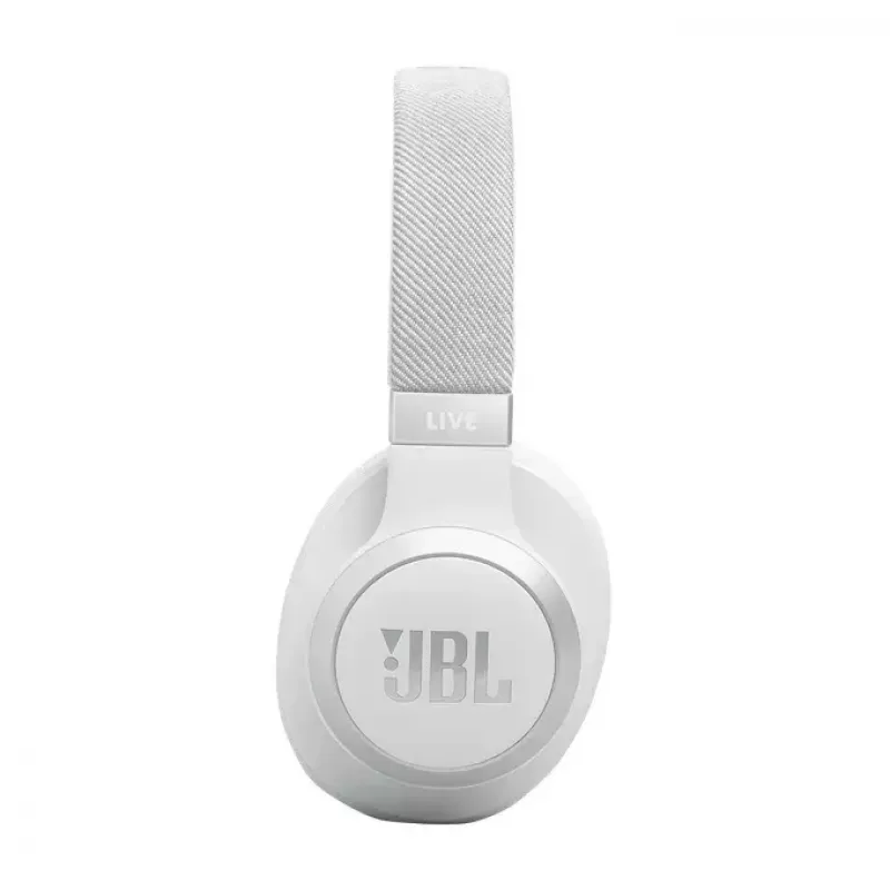 JBL Live 770NC Headset Wireless Head-band Calls/Music Bluetooth White