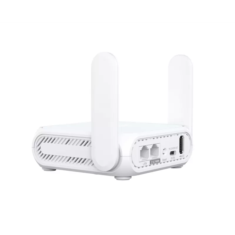 ASUS RT-BE58 Go wireless router 2.5 Gigabit Ethernet Dual-band (2.4 GHz / 5 GHz) White