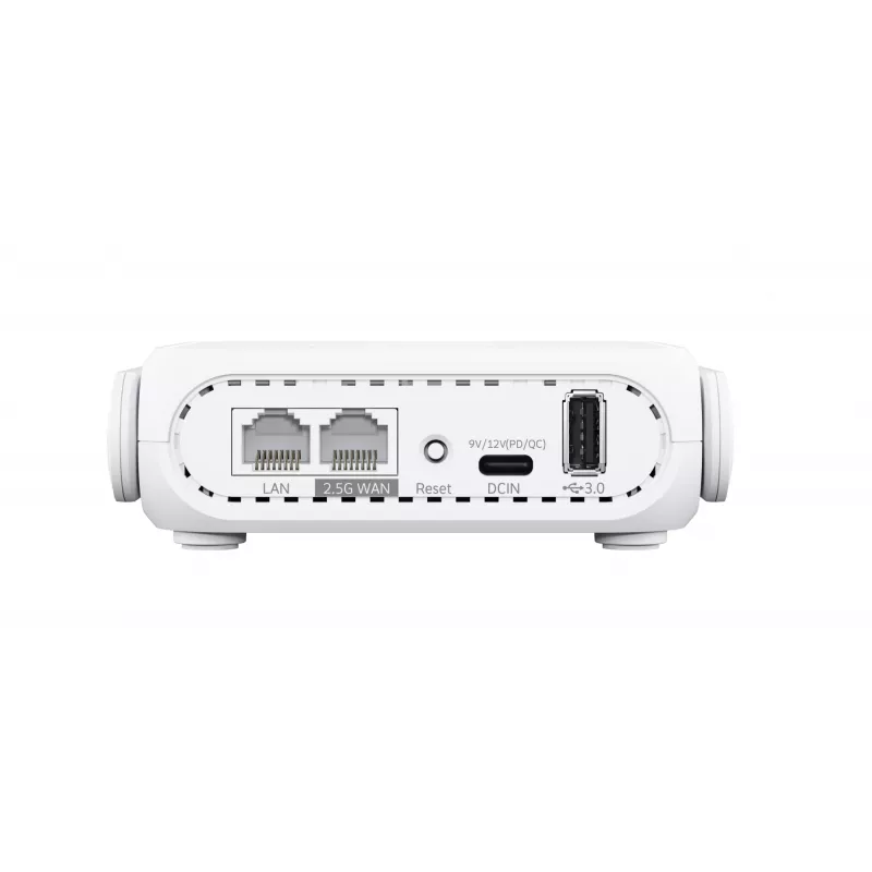 ASUS RT-BE58 Go wireless router 2.5 Gigabit Ethernet Dual-band (2.4 GHz / 5 GHz) White