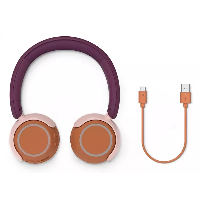 Headset Philips TAK4200MP/00 Wireless Bluetooth 20-20000 Hz Orange Purple Rose