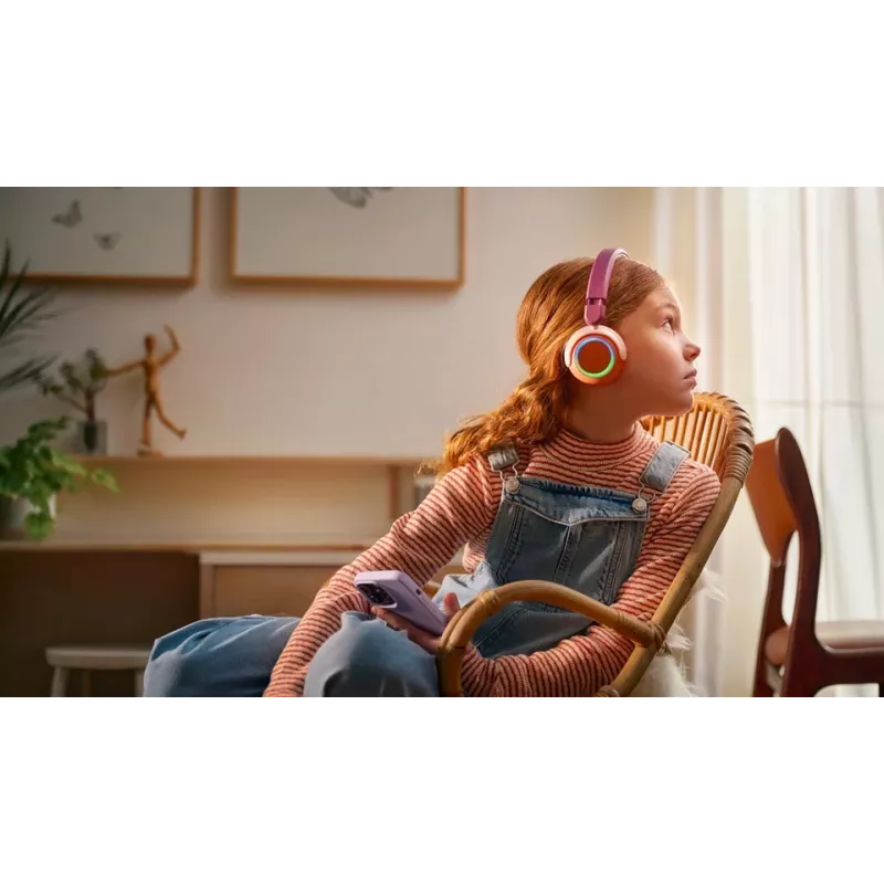 Headset Philips TAK4200MP/00 Wireless Bluetooth 20-20000 Hz Orange Purple Rose