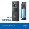 TP-Link Tapo D205 video intercom system 3 MP Black