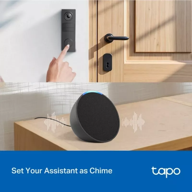 TP-Link Tapo D205 video intercom system 3 MP Black