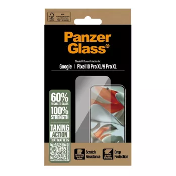 PanzerGlass screen/back protector for Google Pixel 10 Pro XL / 9 Pro XL, clear, 1 pc (PG92324)