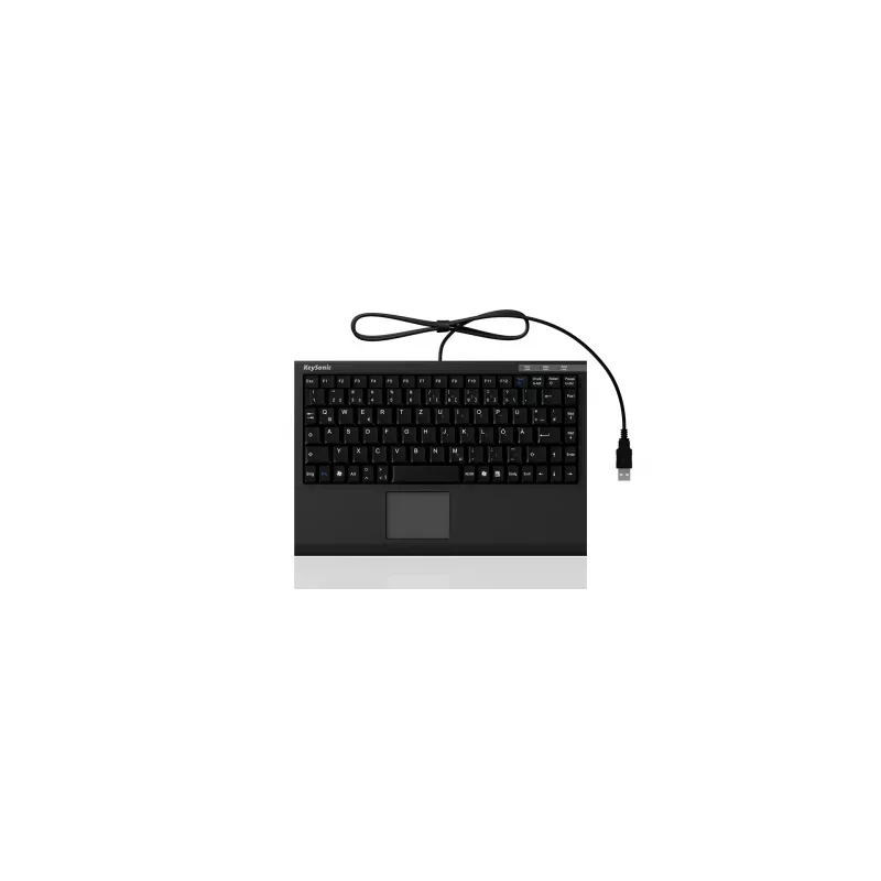 KeySonic ACK-540U+ (UK) keyboard Office USB QWERTY UK English Black