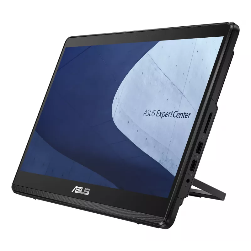 All-in-One PC ASUS ExpertCenter E1 AiO E1600WKAT-BMR109X 15.6 inch FHD touchscreen, Intel Celeron N4500, 8GB DDR4, 256GB SSD, Windows 11 Pro, Wi‑Fi 6, black