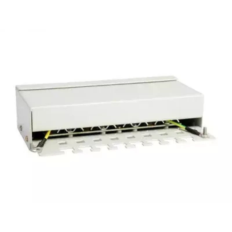 Equip 8 Ports Cat.6 Desktop Patch Panel, Light Grey