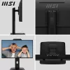 Monitor MSI Pro MP242PMGDE 23.8 inch (60.5 cm) Full HD IPS 1920×1080, 4 ms, 300 cd/m², USB hub, VESA, speakers, black