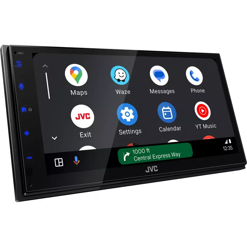JVC KW-M695DBW car media receiver Black Wi-Fi 200 W Bluetooth
