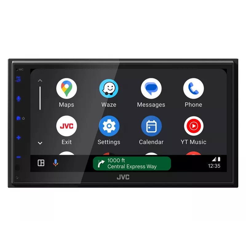 JVC KW-M695DBW car media receiver Black Wi-Fi 200 W Bluetooth