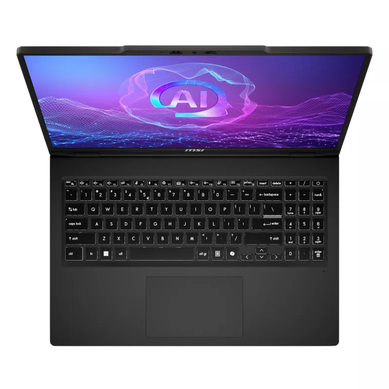 Laptop MSI VenturePro A16 AI+ A3HWEG-003DE — AMD Ryzen AI 7 350, 16 inch 2K (2048×1280), 16 GB DDR5, 1 TB SSD, NVIDIA GeForce RTX 5050, Windows 11 Home, Grey