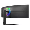 LC-Power LC-M49QCK 49 inch Dual QHD (5120×1440) Curved VA LCD Monitor, 3 ms, 32:9, VESA, Height Adjustable, Black