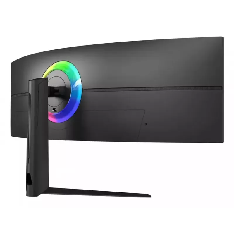 LC-Power LC-M49QCK 49 inch Dual QHD (5120×1440) Curved VA LCD Monitor, 3 ms, 32:9, VESA, Height Adjustable, Black