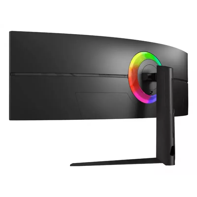 LC-Power LC-M49QCK 49 inch Dual QHD (5120×1440) Curved VA LCD Monitor, 3 ms, 32:9, VESA, Height Adjustable, Black
