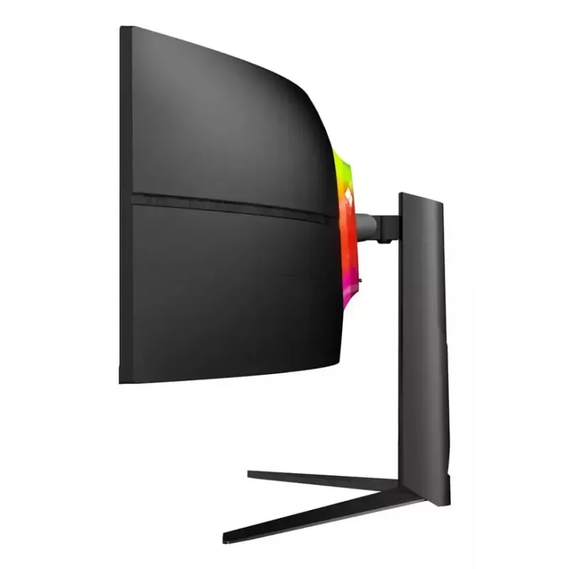 LC-Power LC-M49QCK 49 inch Dual QHD (5120×1440) Curved VA LCD Monitor, 3 ms, 32:9, VESA, Height Adjustable, Black