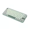 ASUS KW100 /GN/GE/81 keyboard Home Bluetooth QWERTZ German Green, Light Green