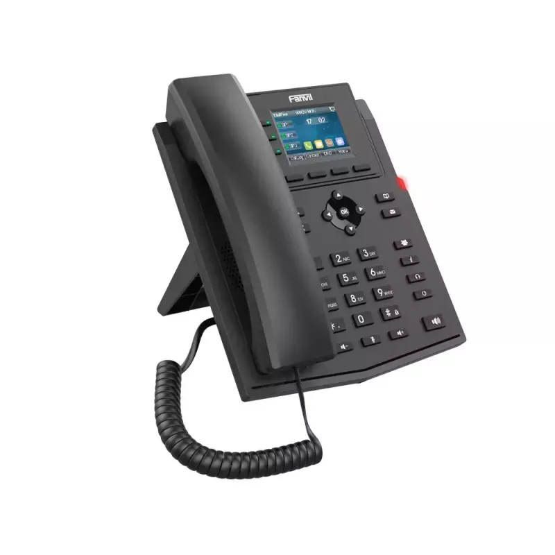 IP Phone Fanvil X303-2 Black 4 lines LCD Wired handset