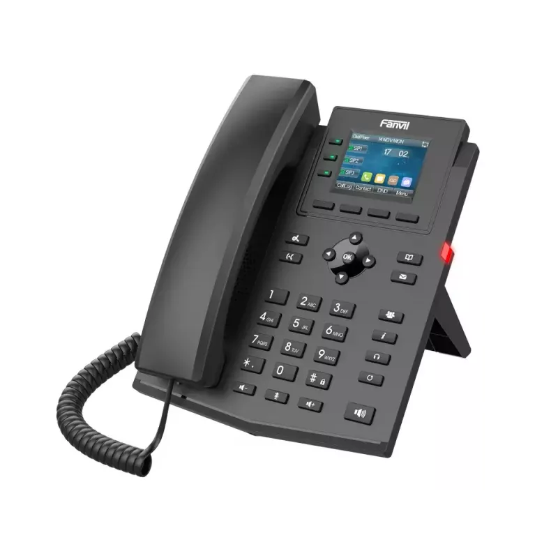IP Phone Fanvil X303-2 Black 4 lines LCD Wired handset