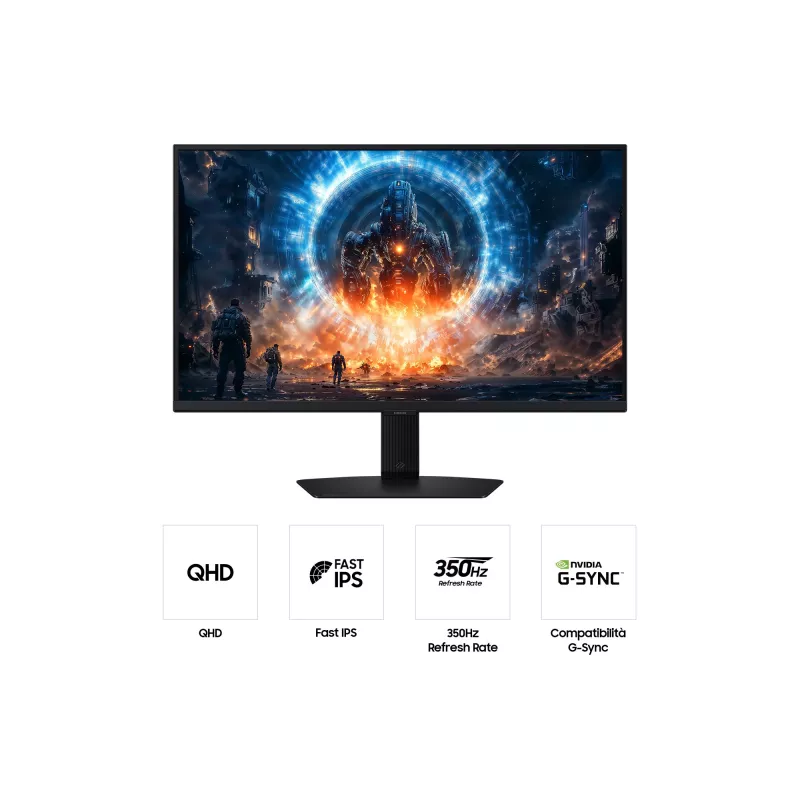 Samsung G60F computer monitor 68.6 cm (27 inch) 2560 x 1440 pixels Quad HD LCD Black