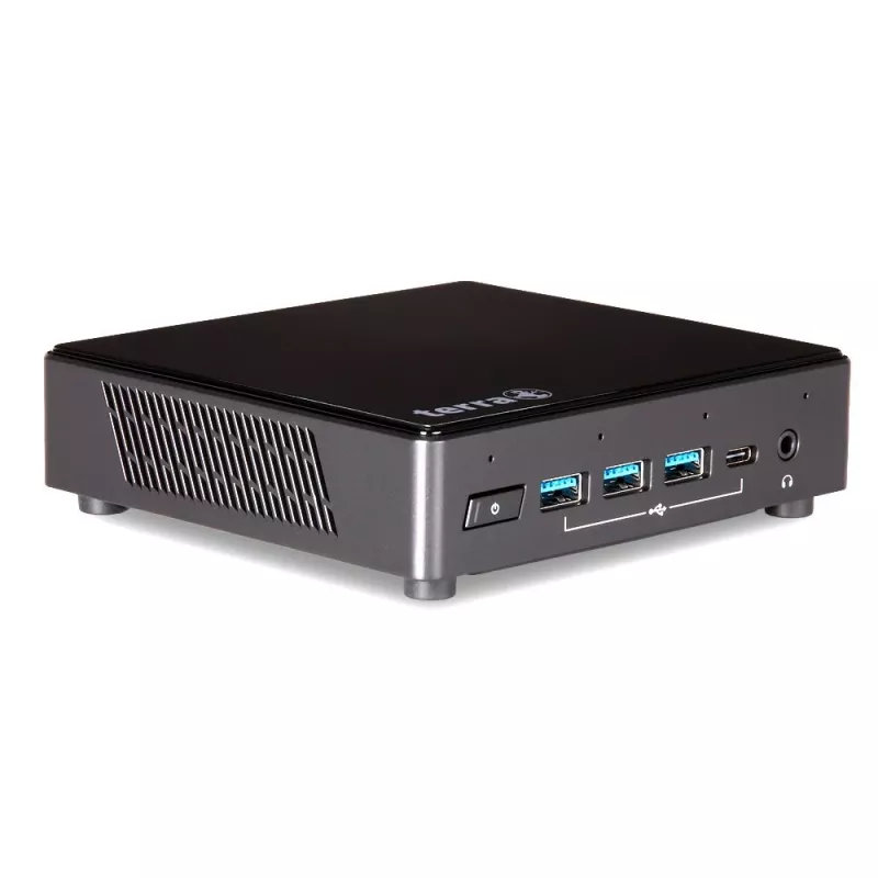 TERRA PC-Micro 3100 Silent Greenline Intel® Celeron® N5100 8 GB DDR4-SDRAM 240 GB SSD Windows 11 Pro Micro PC Black
