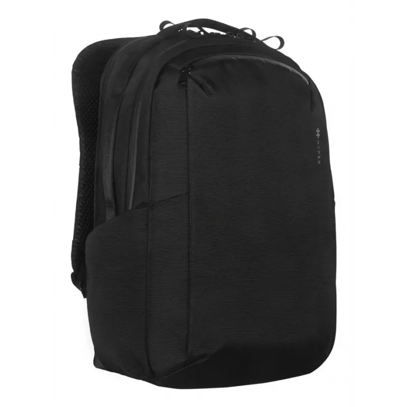 Backpack HYPER HyperPack HP21PBKGL for laptops up to 40.6 cm (16 inch) — black, PET/Polyester