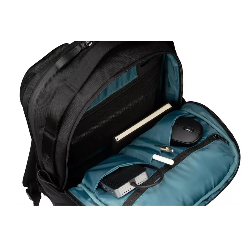 Backpack HYPER HyperPack HP21PBKGL for laptops up to 40.6 cm (16 inch) — black, PET/Polyester