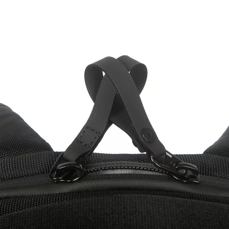 Backpack HYPER HyperPack HP21PBKGL for laptops up to 40.6 cm (16 inch) — black, PET/Polyester